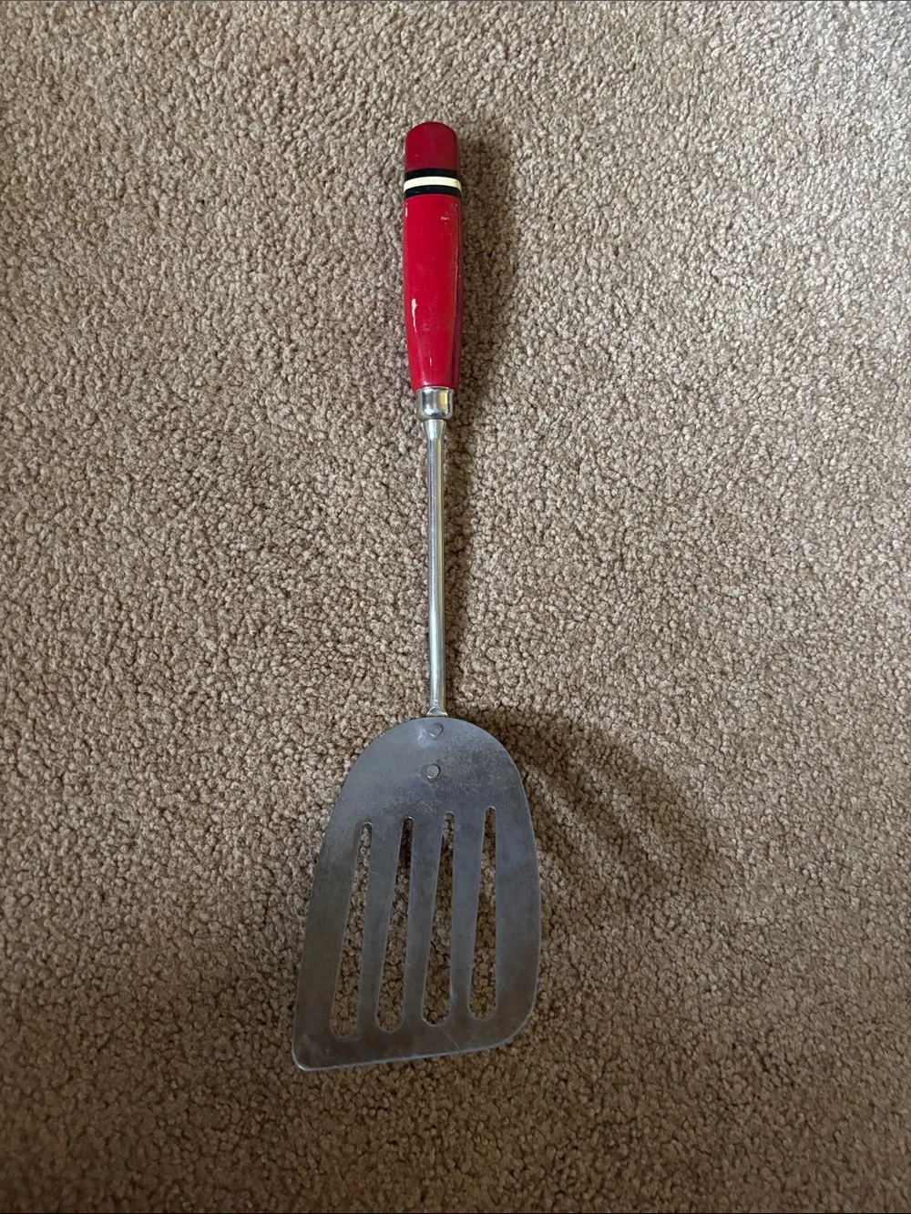 Red Handle Slotted Turner Spatula - Ecko A&J USA